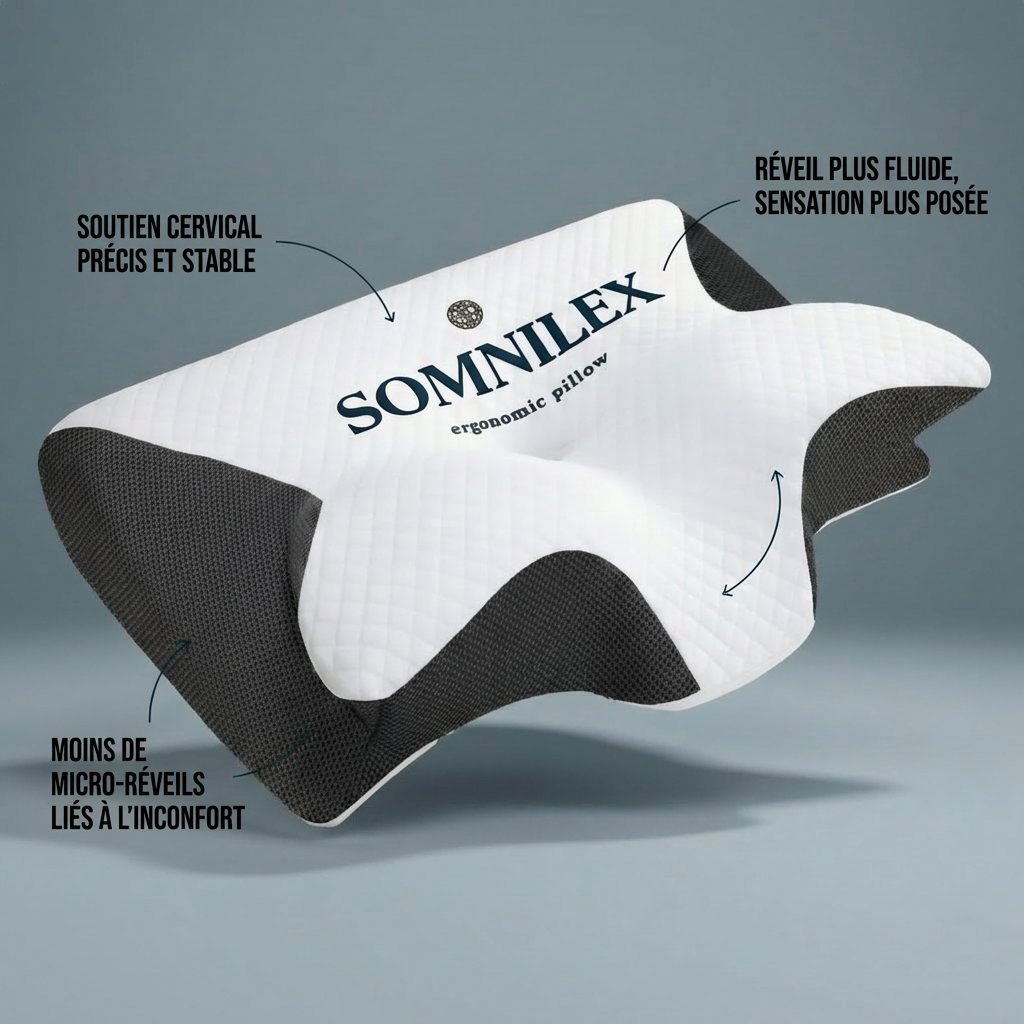 Somnilex – Coussin ergonomique cervical